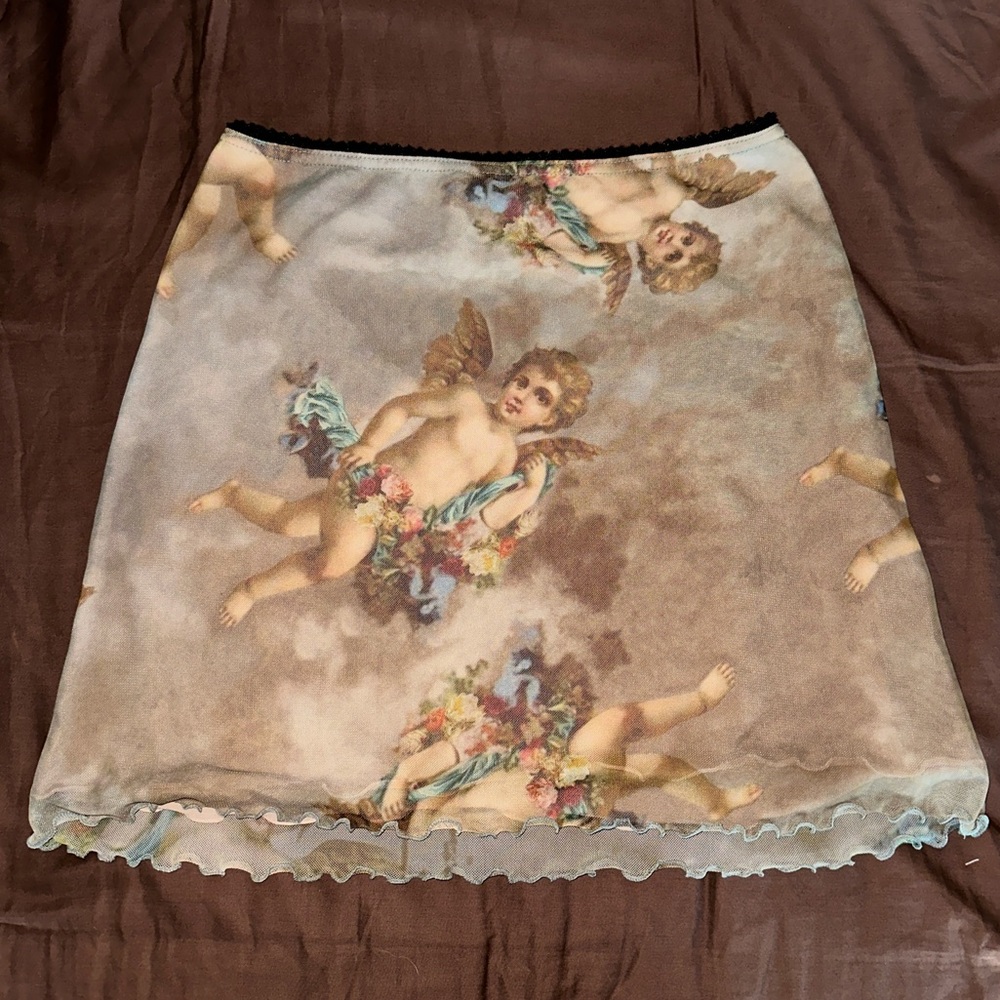 UO Cherub Angel Mini Skirt (size S)